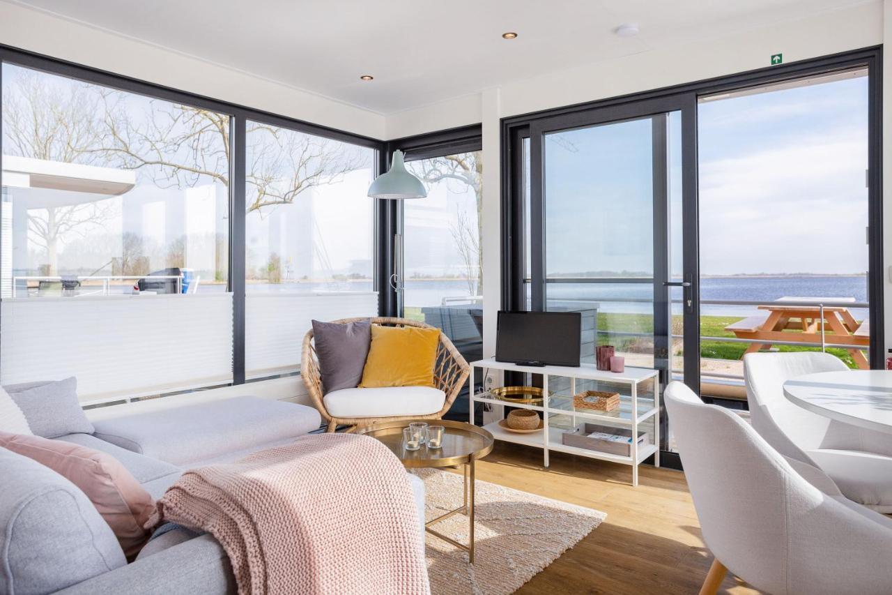 Welcome In - Houseboat Agua Dolce Met Tuin, Paviljoenwei 4, Sneek - Offingawier Exterior foto
