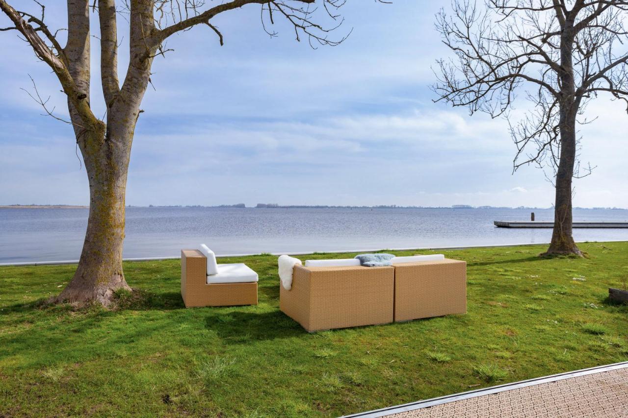 Welcome In - Houseboat Agua Dolce Met Tuin, Paviljoenwei 4, Sneek - Offingawier Exterior foto