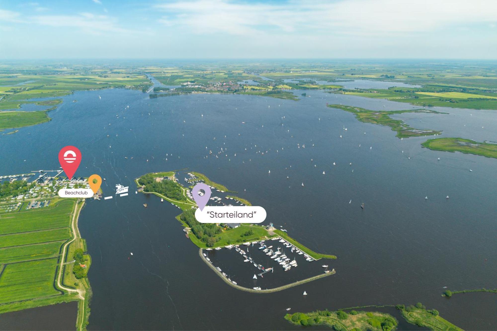 Welcome In - Houseboat Agua Dolce Met Tuin, Paviljoenwei 4, Sneek - Offingawier Exterior foto